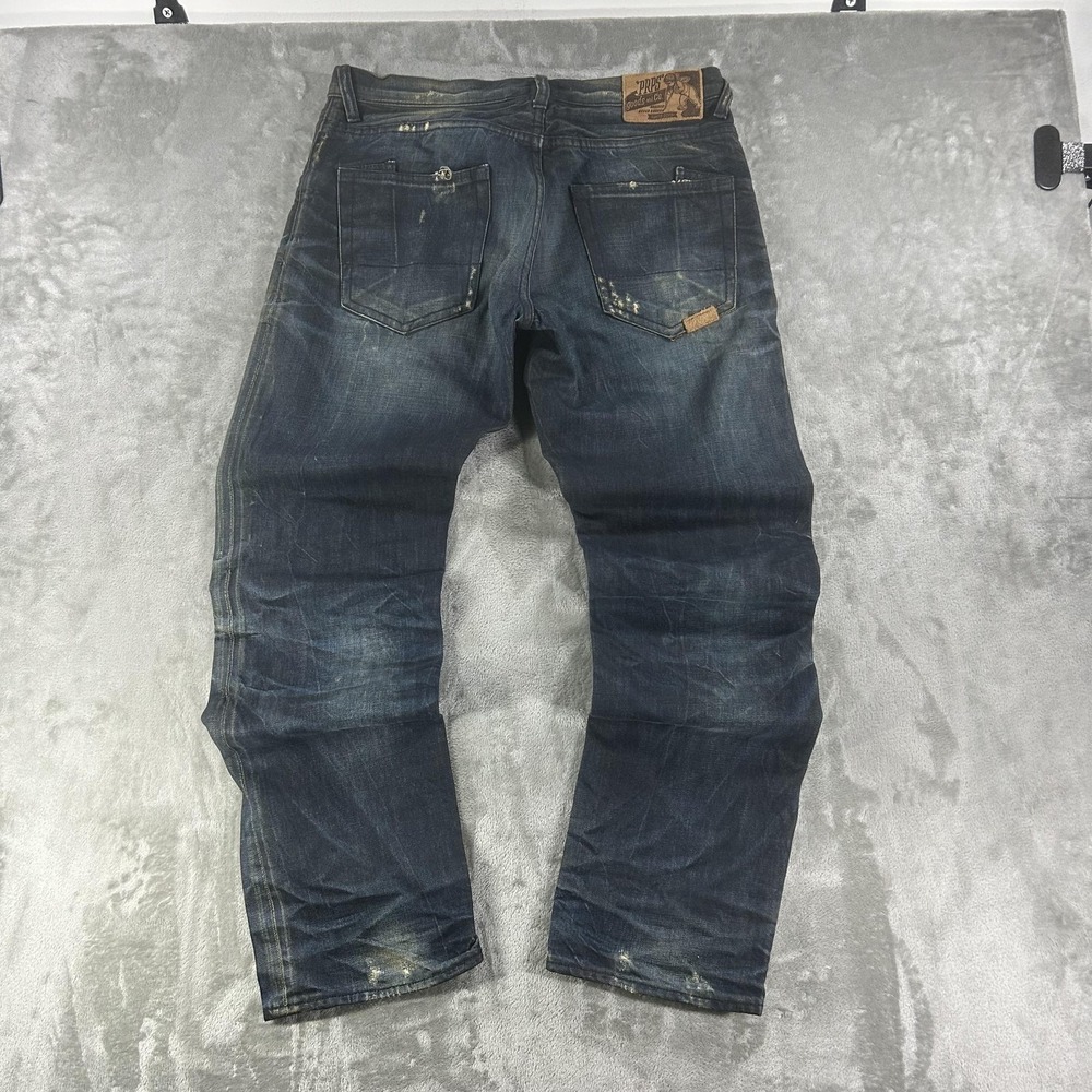 Prps Barracuda Jeans Mens 32x30 Blue Med Wash Regular Straight Denim Pants
